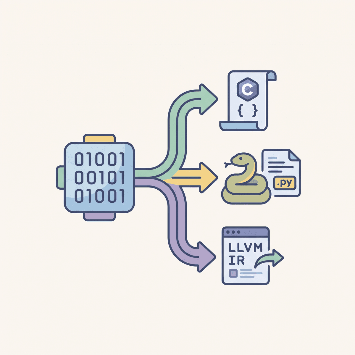 multiple output formats